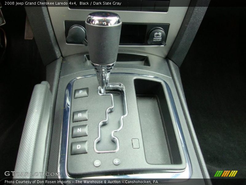 Black / Dark Slate Gray 2008 Jeep Grand Cherokee Laredo 4x4