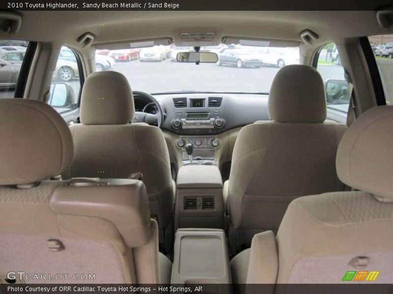 Sandy Beach Metallic / Sand Beige 2010 Toyota Highlander