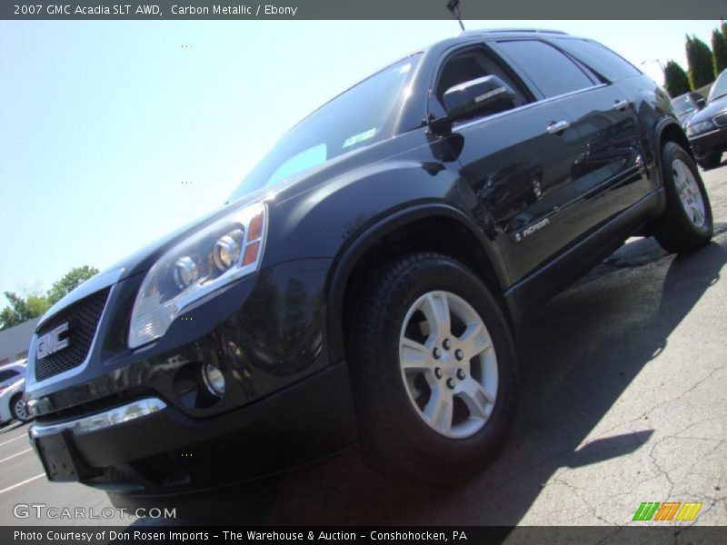 Carbon Metallic / Ebony 2007 GMC Acadia SLT AWD
