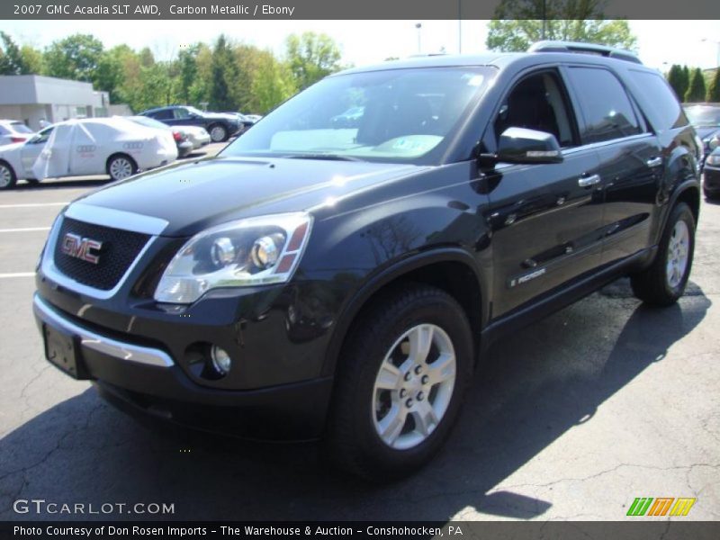 Carbon Metallic / Ebony 2007 GMC Acadia SLT AWD