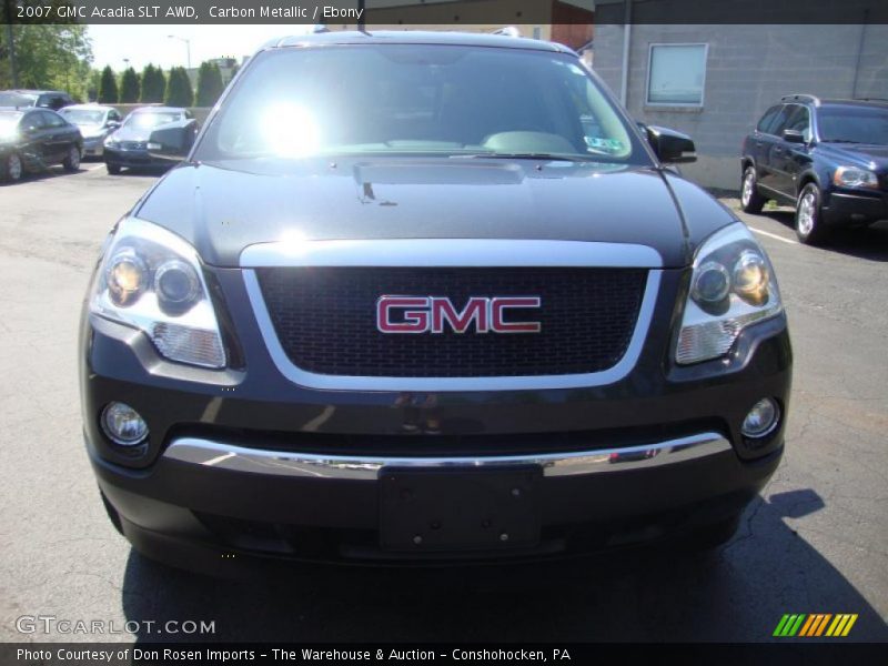 Carbon Metallic / Ebony 2007 GMC Acadia SLT AWD
