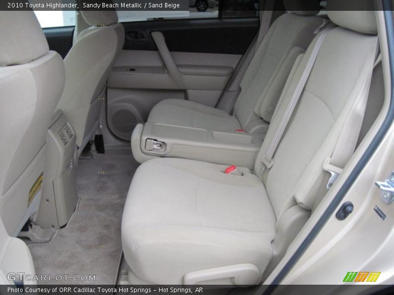 Sandy Beach Metallic / Sand Beige 2010 Toyota Highlander