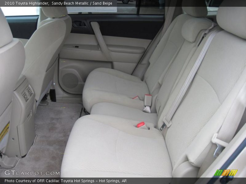Sandy Beach Metallic / Sand Beige 2010 Toyota Highlander