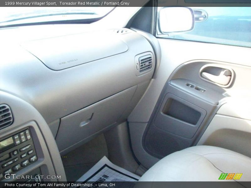 Toreador Red Metallic / Portland Grey 1999 Mercury Villager Sport