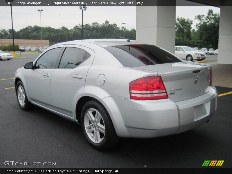 Bright Silver Metallic / Dark Slate Gray/Light Slate Gray 2008 Dodge Avenger SXT