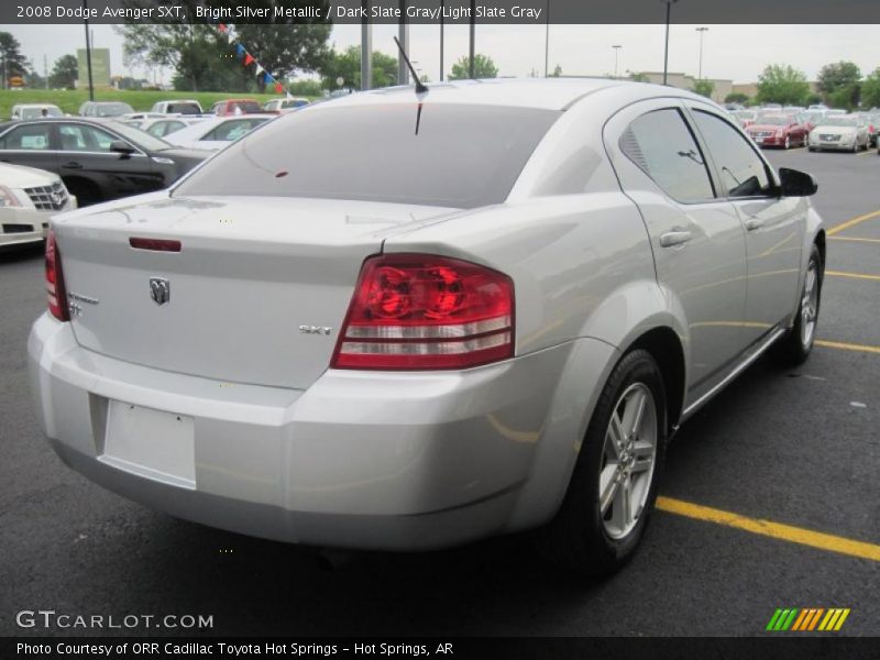 Bright Silver Metallic / Dark Slate Gray/Light Slate Gray 2008 Dodge Avenger SXT