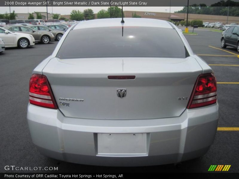 Bright Silver Metallic / Dark Slate Gray/Light Slate Gray 2008 Dodge Avenger SXT
