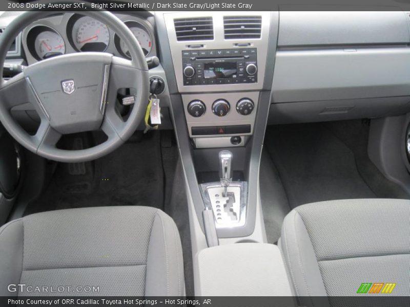 Bright Silver Metallic / Dark Slate Gray/Light Slate Gray 2008 Dodge Avenger SXT