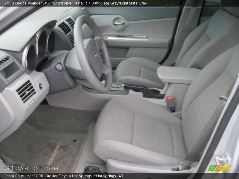 Bright Silver Metallic / Dark Slate Gray/Light Slate Gray 2008 Dodge Avenger SXT