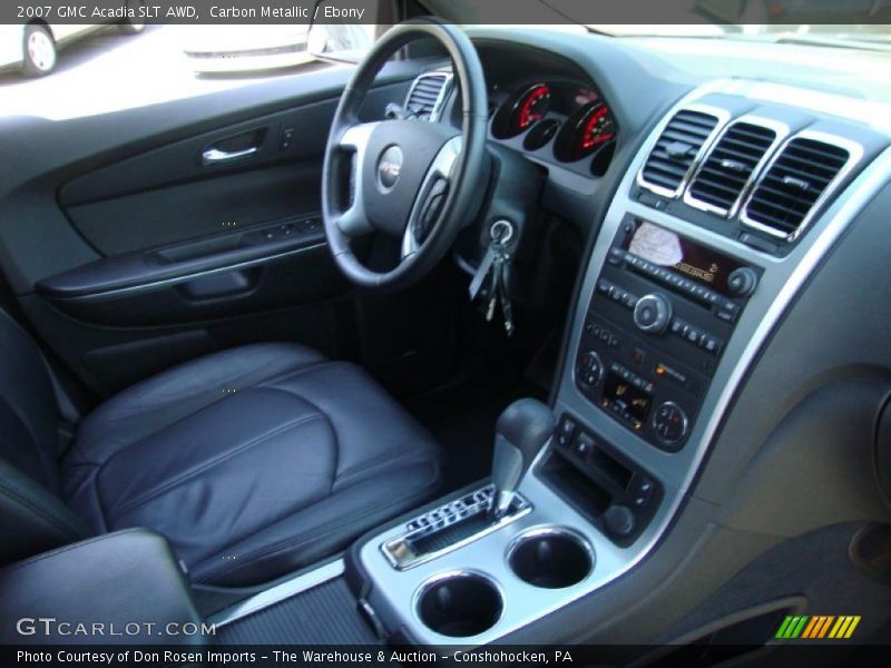 Carbon Metallic / Ebony 2007 GMC Acadia SLT AWD