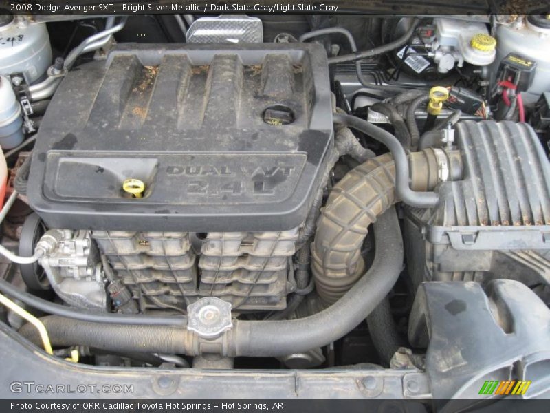 Bright Silver Metallic / Dark Slate Gray/Light Slate Gray 2008 Dodge Avenger SXT