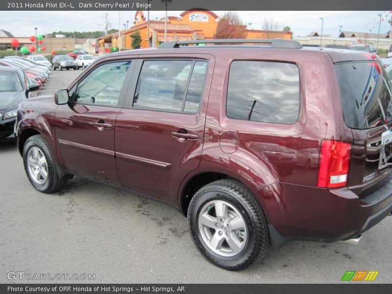 2011 Honda pilot dark cherry pearl #1