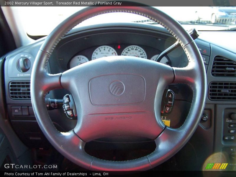 Toreador Red Metallic / Portland Gray 2002 Mercury Villager Sport