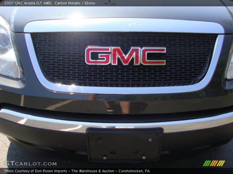 Carbon Metallic / Ebony 2007 GMC Acadia SLT AWD