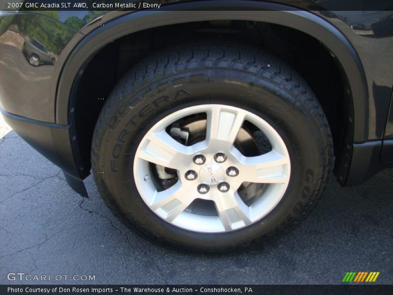 Carbon Metallic / Ebony 2007 GMC Acadia SLT AWD