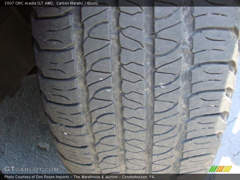 Carbon Metallic / Ebony 2007 GMC Acadia SLT AWD