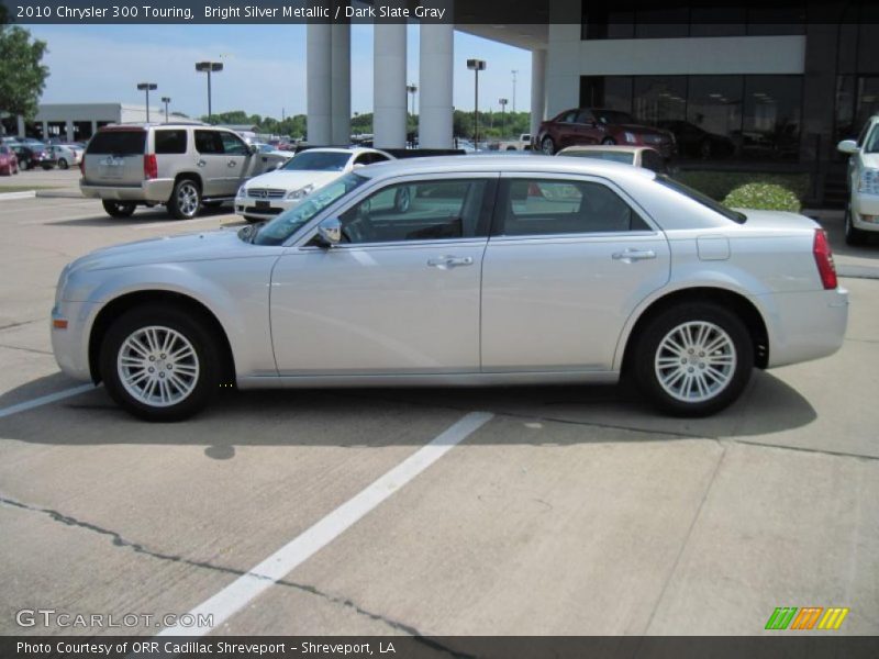 Bright Silver Metallic / Dark Slate Gray 2010 Chrysler 300 Touring