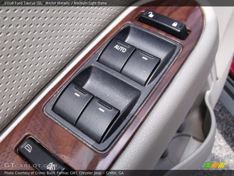 Merlot Metallic / Medium Light Stone 2008 Ford Taurus SEL