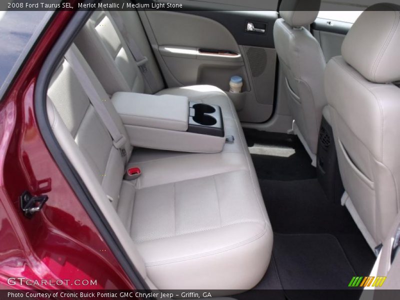 Merlot Metallic / Medium Light Stone 2008 Ford Taurus SEL