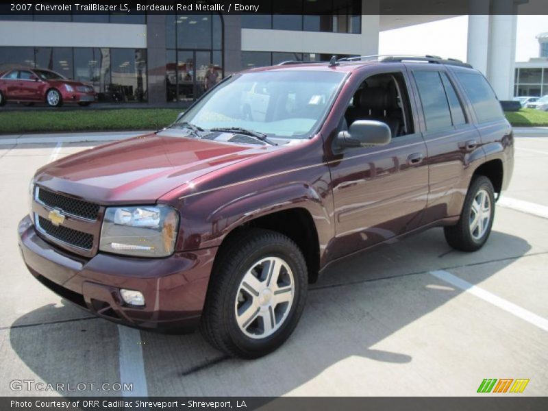 Bordeaux Red Metallic / Ebony 2007 Chevrolet TrailBlazer LS