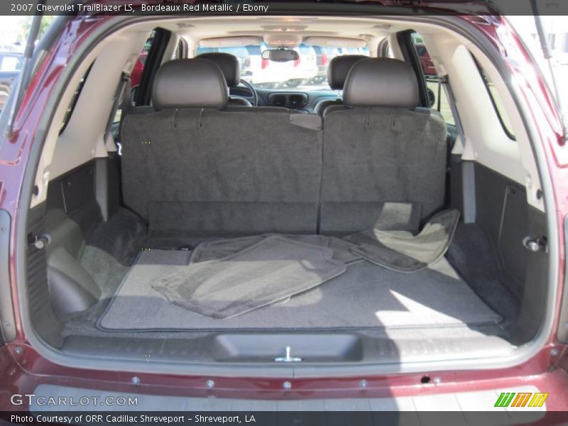 Bordeaux Red Metallic / Ebony 2007 Chevrolet TrailBlazer LS