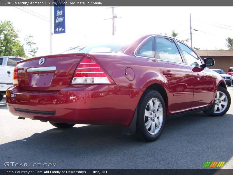 Vivid Red Metallic / Shale 2006 Mercury Montego Luxury