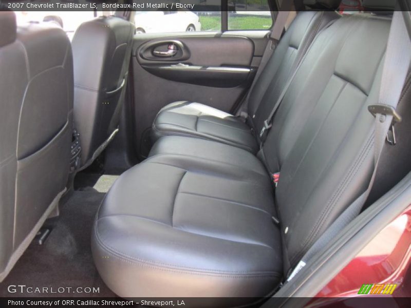 Bordeaux Red Metallic / Ebony 2007 Chevrolet TrailBlazer LS