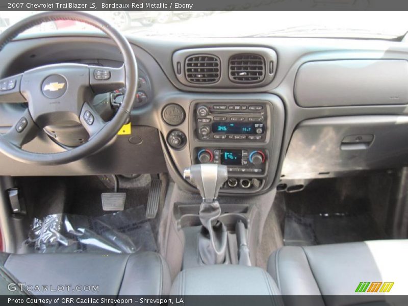 Bordeaux Red Metallic / Ebony 2007 Chevrolet TrailBlazer LS