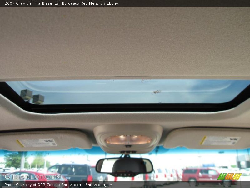 Bordeaux Red Metallic / Ebony 2007 Chevrolet TrailBlazer LS