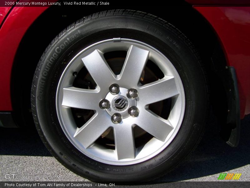 Vivid Red Metallic / Shale 2006 Mercury Montego Luxury