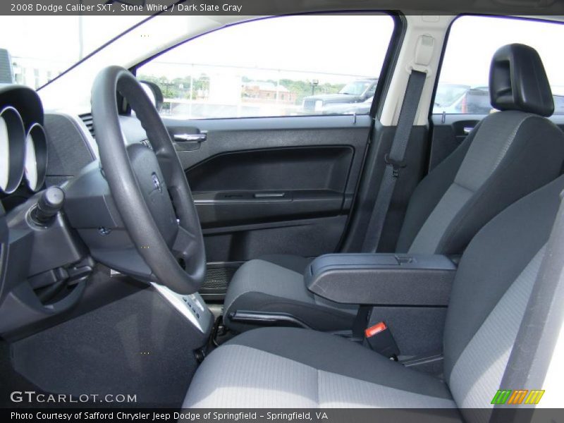 Stone White / Dark Slate Gray 2008 Dodge Caliber SXT