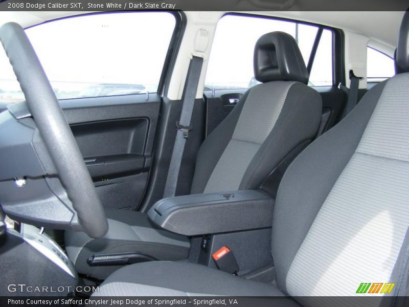 Stone White / Dark Slate Gray 2008 Dodge Caliber SXT