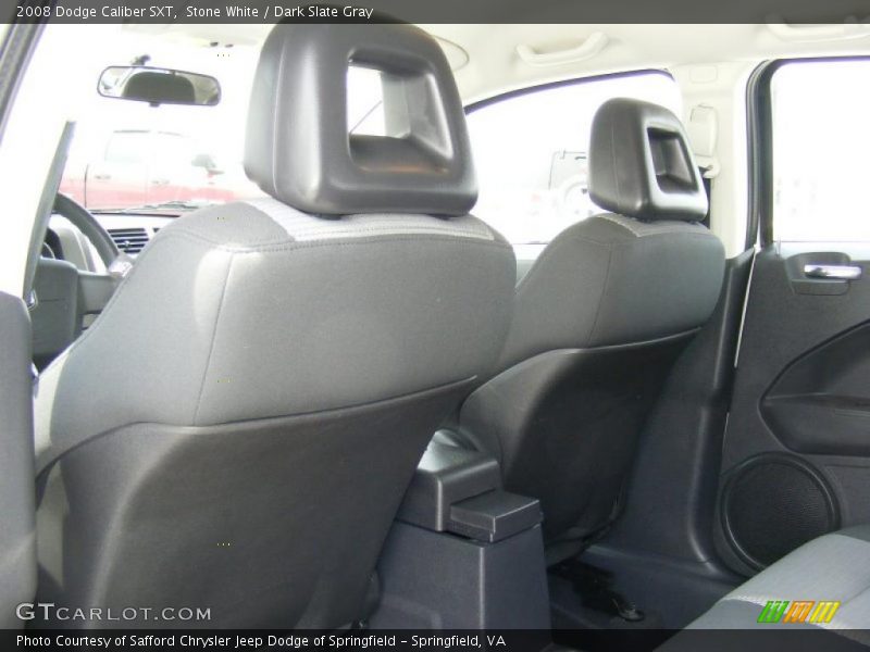 Stone White / Dark Slate Gray 2008 Dodge Caliber SXT