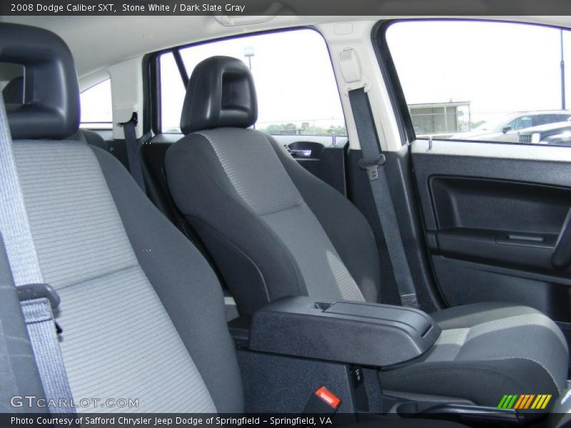 Stone White / Dark Slate Gray 2008 Dodge Caliber SXT