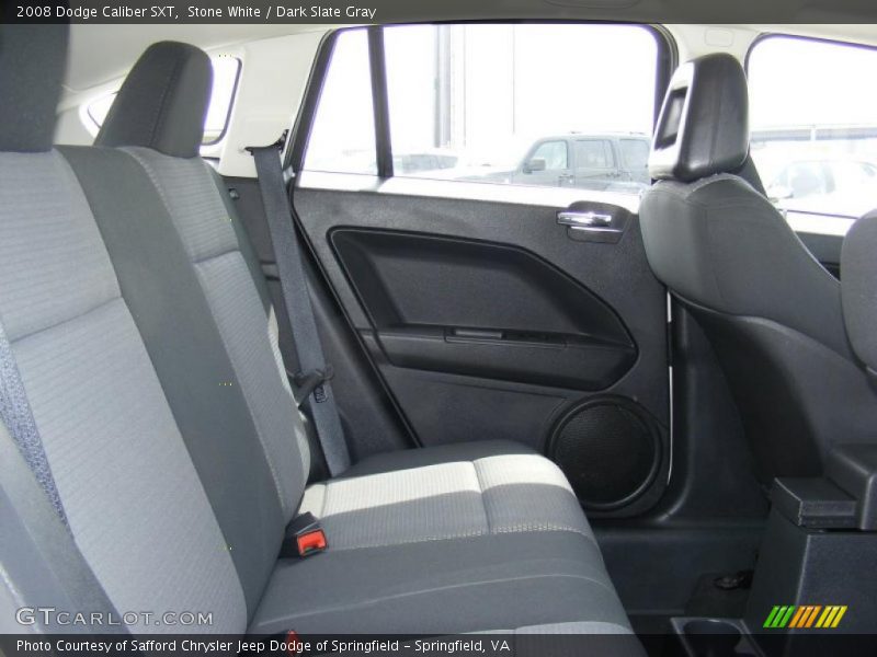 Stone White / Dark Slate Gray 2008 Dodge Caliber SXT