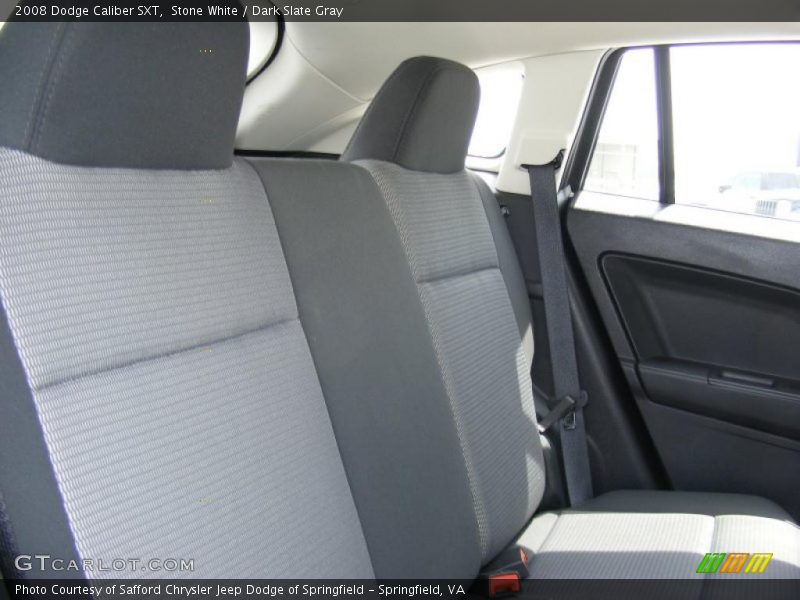 Stone White / Dark Slate Gray 2008 Dodge Caliber SXT