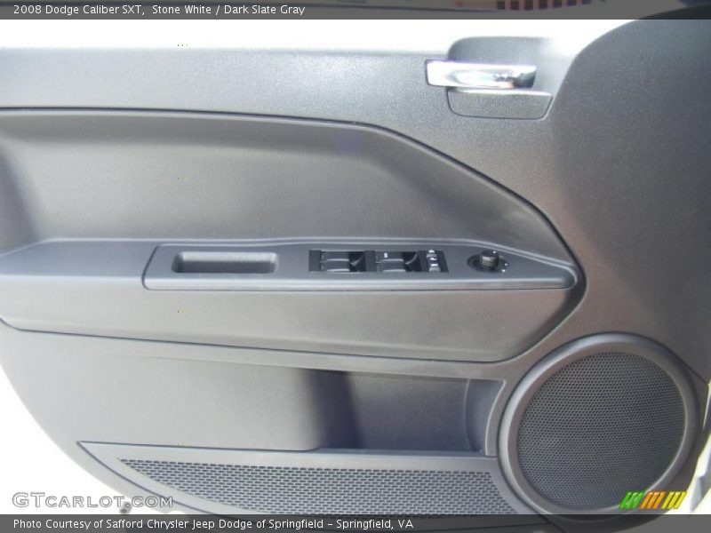 Stone White / Dark Slate Gray 2008 Dodge Caliber SXT