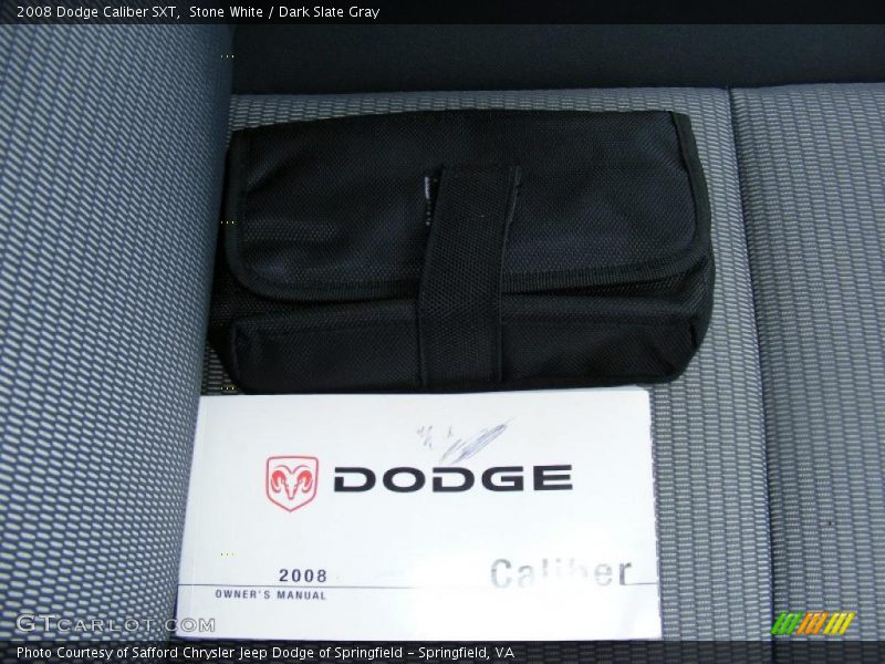 Stone White / Dark Slate Gray 2008 Dodge Caliber SXT