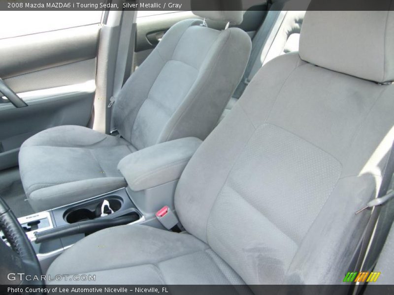 Silver Metallic / Gray 2008 Mazda MAZDA6 i Touring Sedan