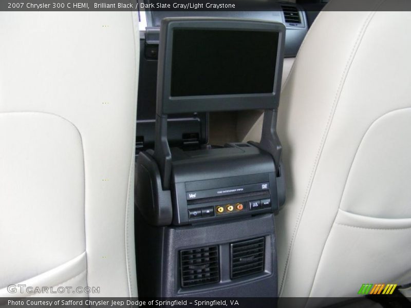 Brilliant Black / Dark Slate Gray/Light Graystone 2007 Chrysler 300 C HEMI