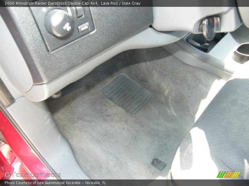 Lava Red / Slate Gray 2006 Mitsubishi Raider DuroCross Double Cab 4x4