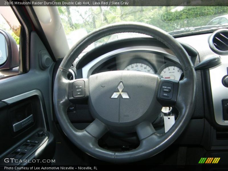 Lava Red / Slate Gray 2006 Mitsubishi Raider DuroCross Double Cab 4x4