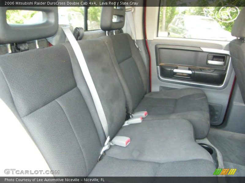 Lava Red / Slate Gray 2006 Mitsubishi Raider DuroCross Double Cab 4x4