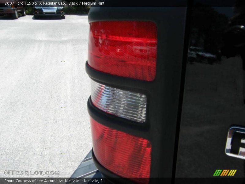 Black / Medium Flint 2007 Ford F150 STX Regular Cab