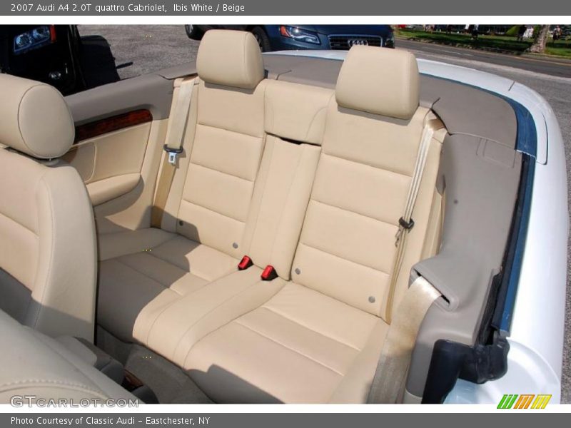 Ibis White / Beige 2007 Audi A4 2.0T quattro Cabriolet