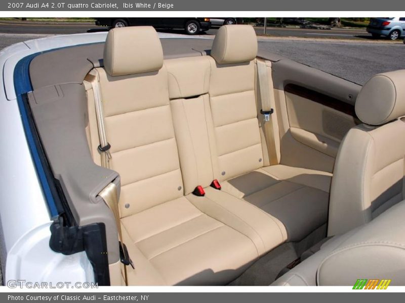 Ibis White / Beige 2007 Audi A4 2.0T quattro Cabriolet