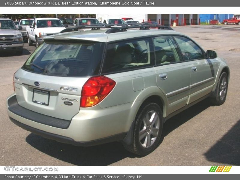 Champagne Gold Opal / Taupe 2005 Subaru Outback 3.0 R L.L. Bean Edition Wagon