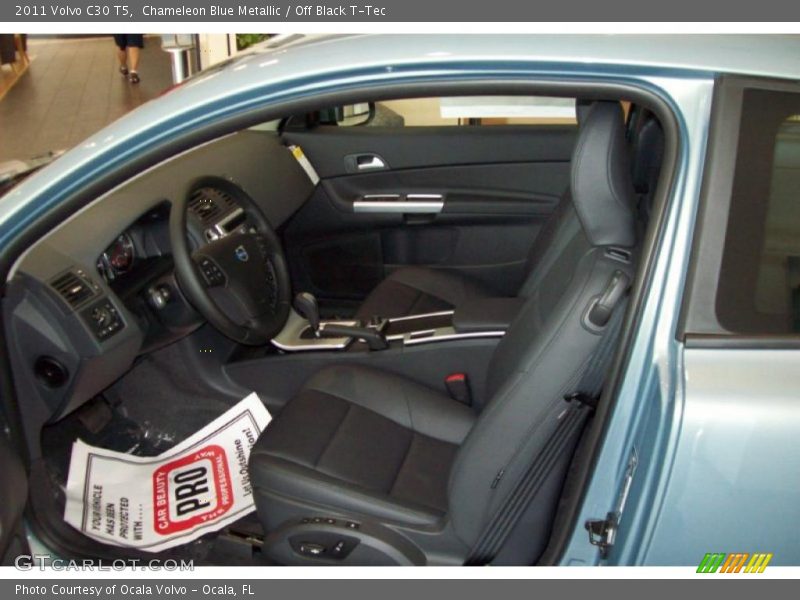 Chameleon Blue Metallic / Off Black T-Tec 2011 Volvo C30 T5