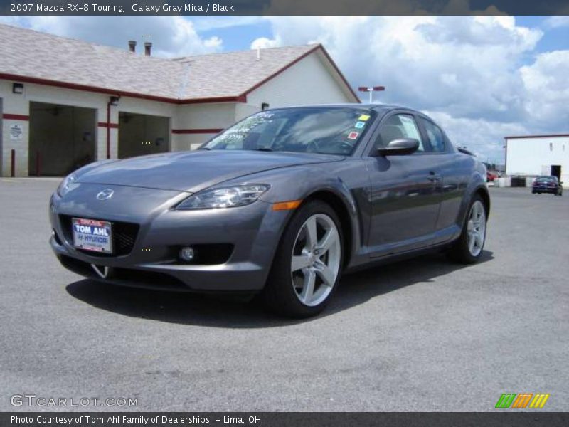 Galaxy Gray Mica / Black 2007 Mazda RX-8 Touring