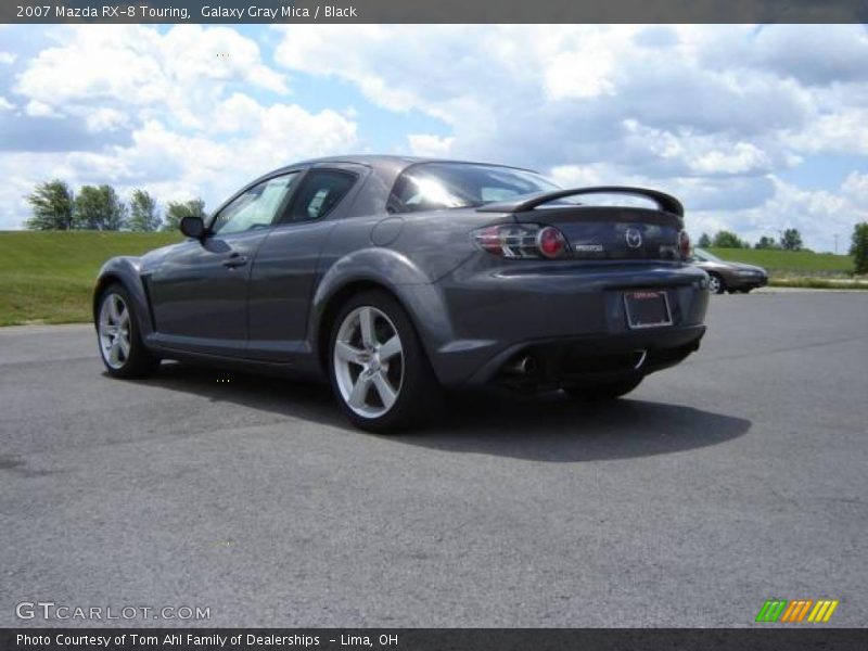 Galaxy Gray Mica / Black 2007 Mazda RX-8 Touring